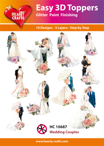 Easy 3D Designs pakket Wedding Couples