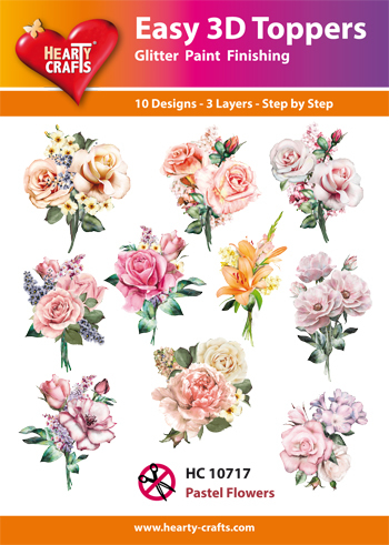 Easy 3D Designs pakket Pastel Flowers