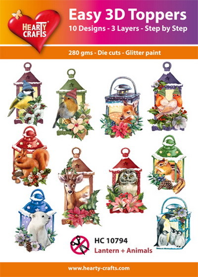 Easy 3D Designs pakket Lantern and Animals