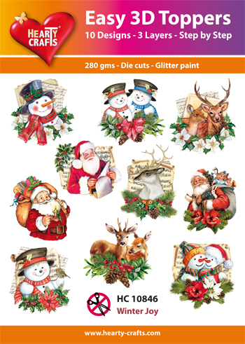 Easy 3D Designs pakket Winter Joy