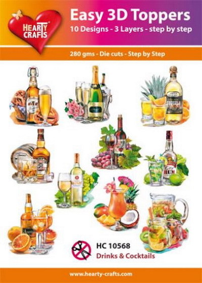 Easy 3D Designs pakket Drinks & cocktails