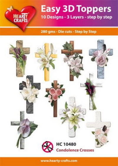 Easy 3D Designs pakket condolence crosses