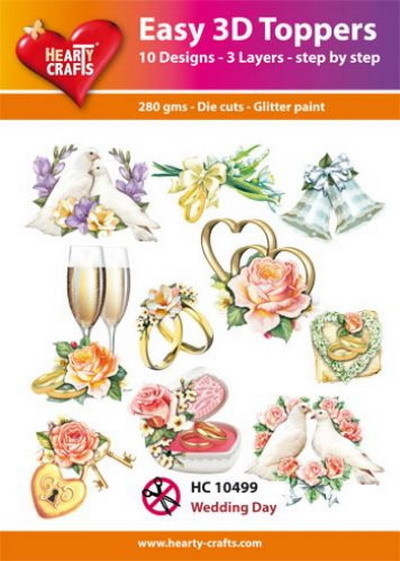 Easy 3D Designs pakket Wedding Day
