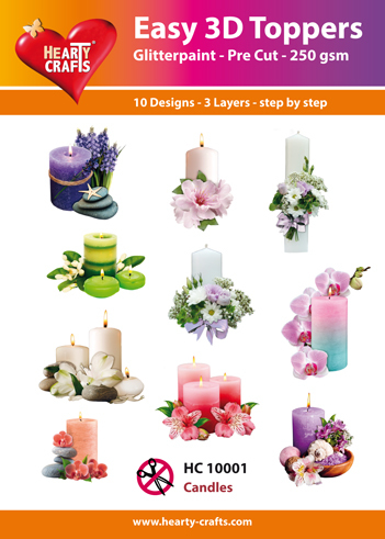 Easy 3D Designs pakket candles