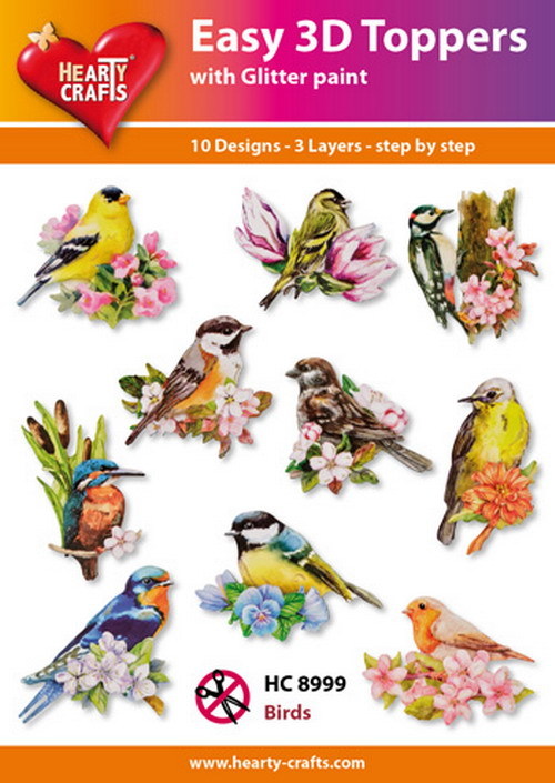 Easy 3D Designs pakket birds