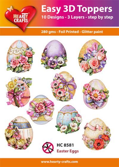 Easy 3D Designs pakket easter eggs