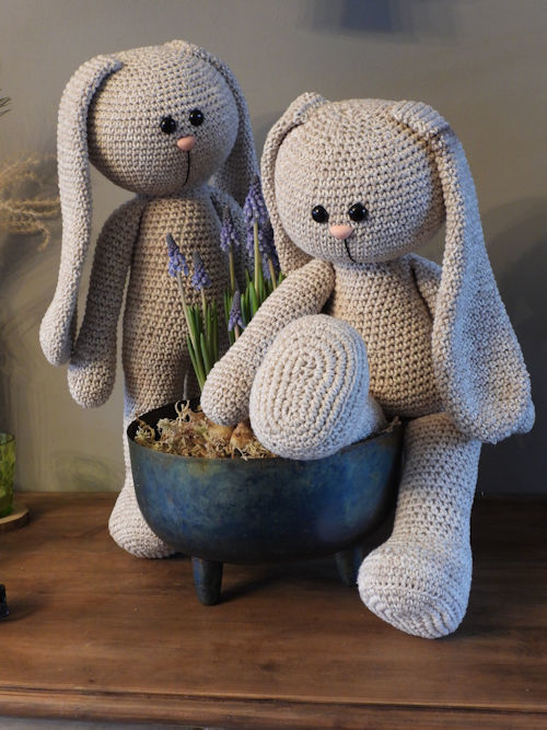XXL Funny Bunny basic faded beige