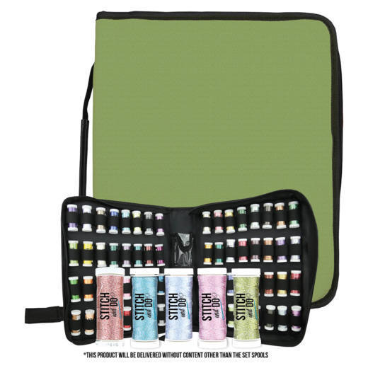Card Deco Essentials - Storage Case - Embroidery Thread Spools SET