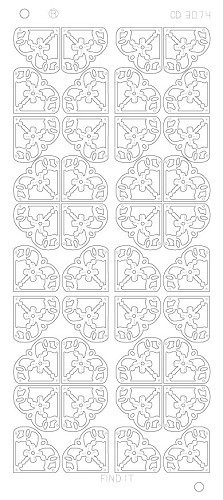 Flower Corners Platinum - Goud