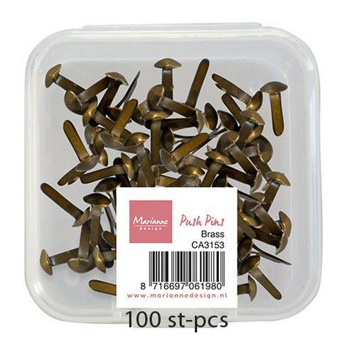Marianne D Decoratie Push Pins - Messing CA3153 (03-21)