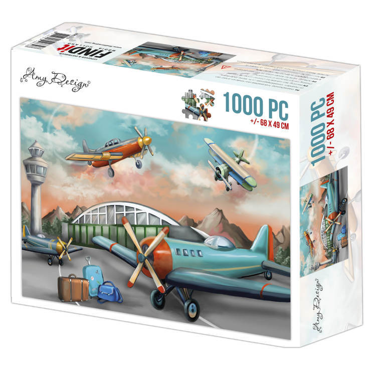 Jigsaw puzzel 1000 pc - Amy Design - Planes