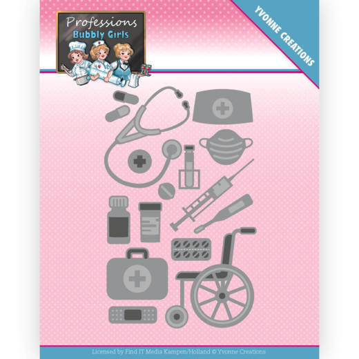 Dies - Yvonne Creations - Bubbly Girls - Professions - Healtcare