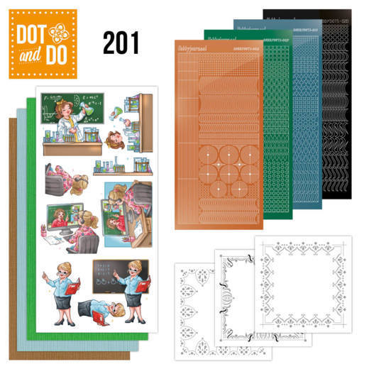 Dot and Do 201 - Yvonne Creations - Bubbly Girls - Professions 