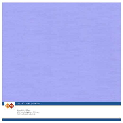 Linen Cardstock - SC - Lavender