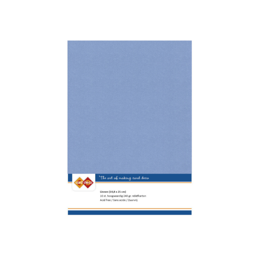 Linen Cardstock - A5 - Stone