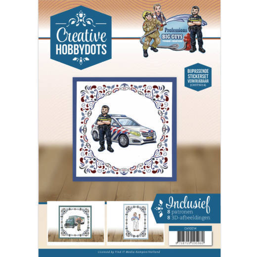Creative Hobbydots 14 Yvonne Creations - Big Guys - Professions