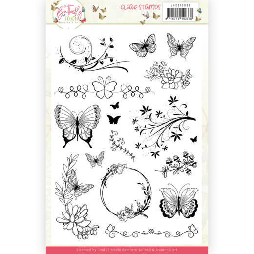 Clear Stamps - Jeanine's Art - Butterfly Touch
