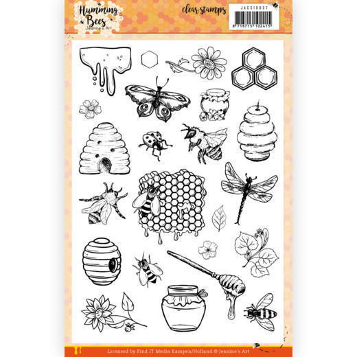 Clear Stamps - Jeanine's Art - Humming Bees