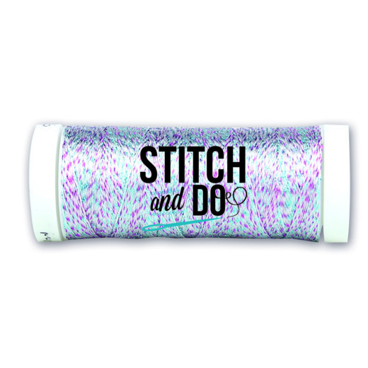 Stitch and Do Sparkles Embroidery Thread - Multicolor Blue