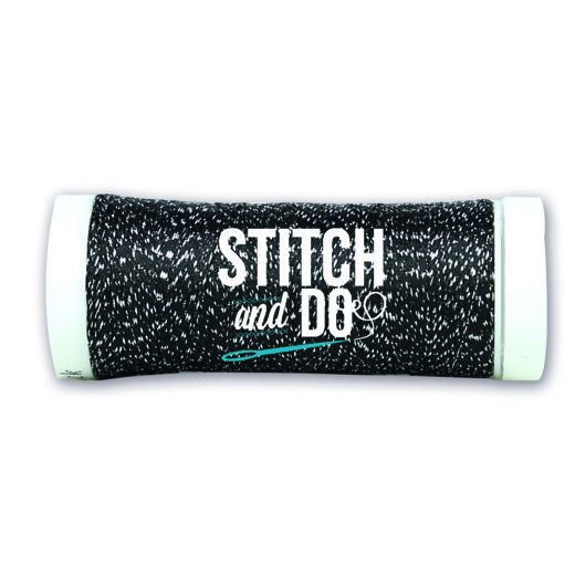 Stitch and Do Sparkles Embroidery Thread - Black