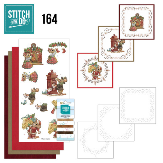 Stitch and Do 164 - Yvonne Creations - Have a Mice Christmas