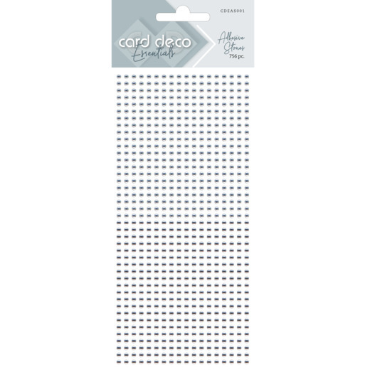 Card Deco Essentials - Adhesive Stones - Silver