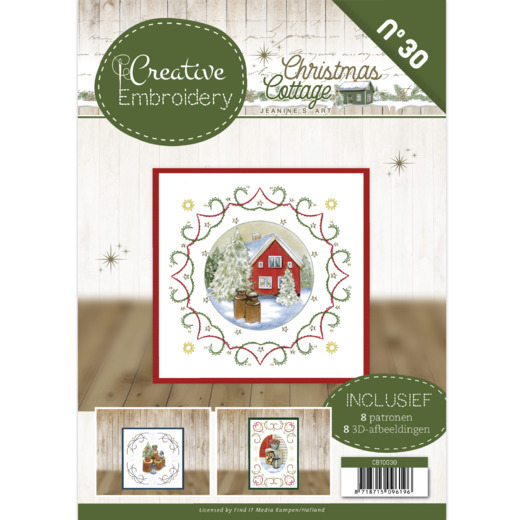 Creative Embroidery 30 - JA - Christmas Cottage