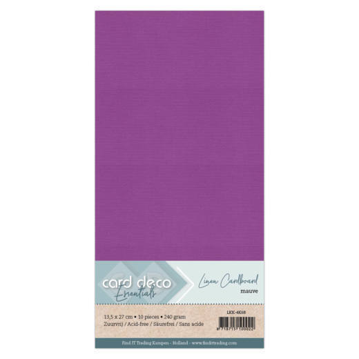 Linen Cardstock - 4K - Mauve