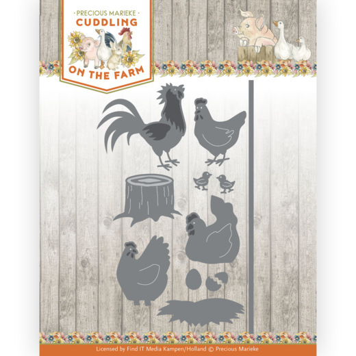 Dies - Precious Marieke - Cuddling on the Farm - Chickens