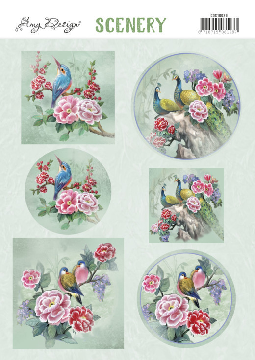 Scenery - Amy Design - Aquarella - Birds