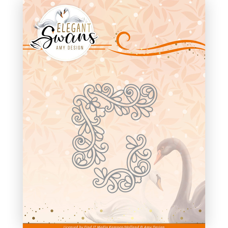 Dies - Amy Design - Elegant Swans - Elegant Corner