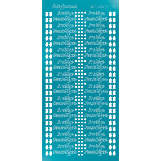 Hobbydots sticker PF - Mirror Azure Blue