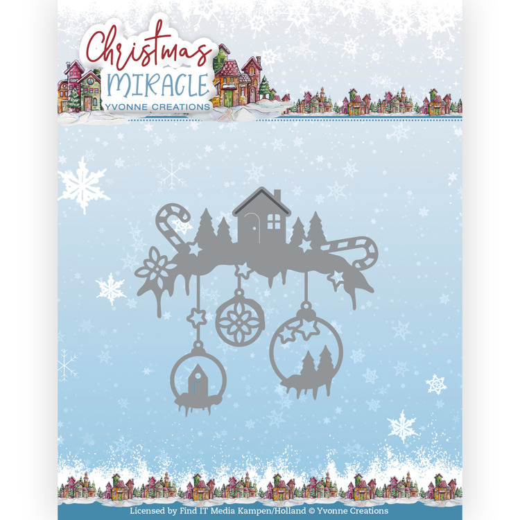 Dies - Yvonne Creations - Christmas Miracle - Christmas Scene