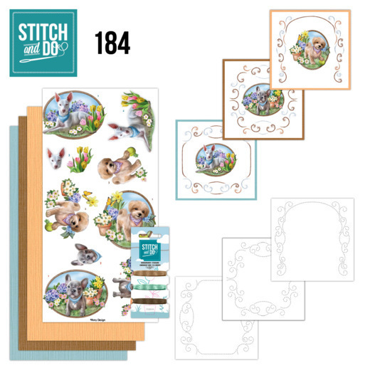Stitch and Do 184 - Amy Design - Fur Friends