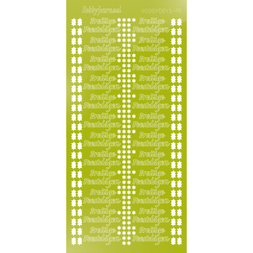 Hobbydots sticker PF - Mirror Leaf Green