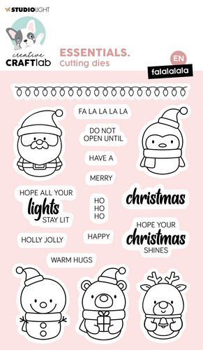 Studio Light Clear Stamp Essentials nr.275 CCL-ES-STAMP275 105x148mm (08-22)