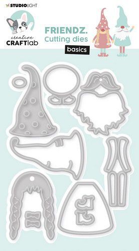 Studio Light Cutting Die Friendz nr.413 CCL-FR-CD413 86x123mm (09-22)