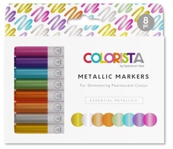 Colorista - Metallic Markers - Essential Metallics 8 st