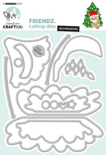 Studio Light Cutting Die Friendz nr.420 CCL-FR-CD420 134x114mm (10-22)