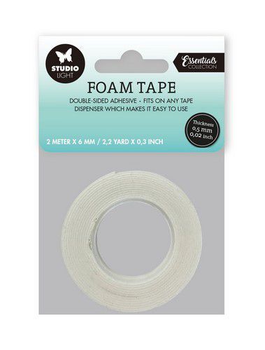 Studio Light Doublesided foam tape 0,5mm thick - 0,6mm wide SL-ES-FOAMT01 55x55mm (11-22)
