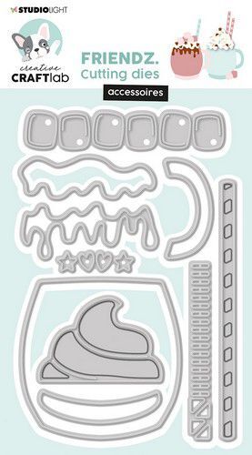 Studio Light Cutting Die Friendz nr.431 CCL-FR-CD431 128x85mm (11-22)
