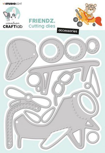 Studio Light Cutting Die Friendz nr.467 CCL-FR-CD467 128x108mm (12-22)