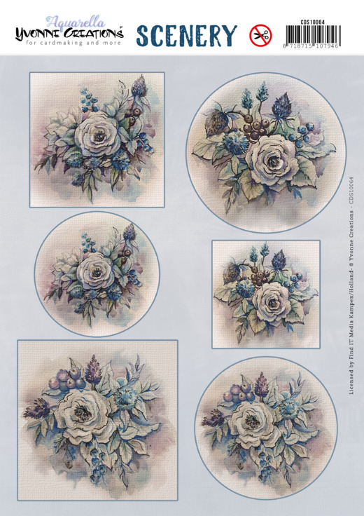 Scenery - Yvonne Creations - Blue Rose