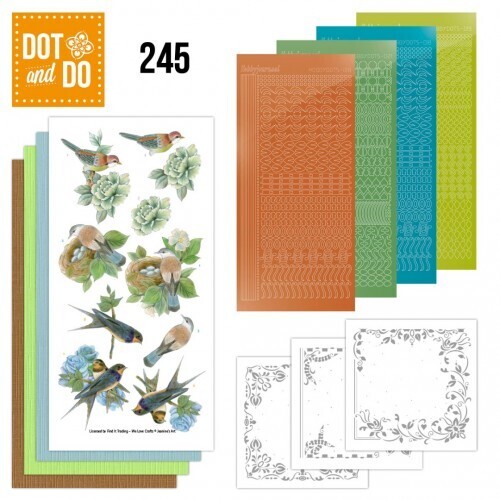 Dot and Do 245 - Jeanine's Art - Vintage Birds