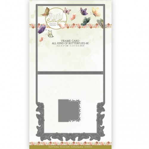 Dies - Precious Marieke - Beautiful Butterflies - Frame All kind of butterflies 4K