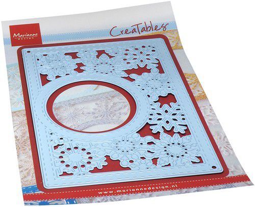 Marianne D Creatable Rechthoek sneeuwvlokken LR0816 95138mm (07-23)