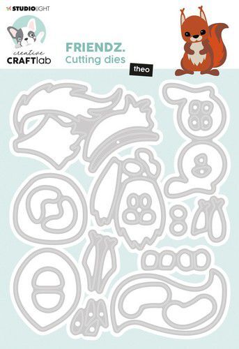 Studio Light Cutting Die Friendz nr.700 CCL-FR-CD700 108x128mm (08-23)