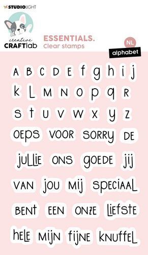 Studio Light Clear Stamp Essentials nr.555 CCL-ES-STAMP555 98x140mm (09-23)