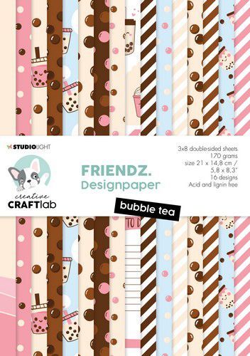 Studio Light Paperpad Friendz nr.116 CCL-FR-PP116 210x148mm (09-23)