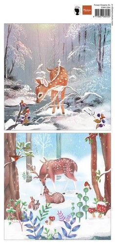 Marianne D Decoupage Forest Dreams XL EWK1294 140x297mm (12-23)
